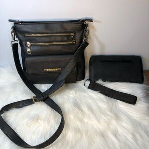 Steve Madden Crossbody With Bonus SM Wallet